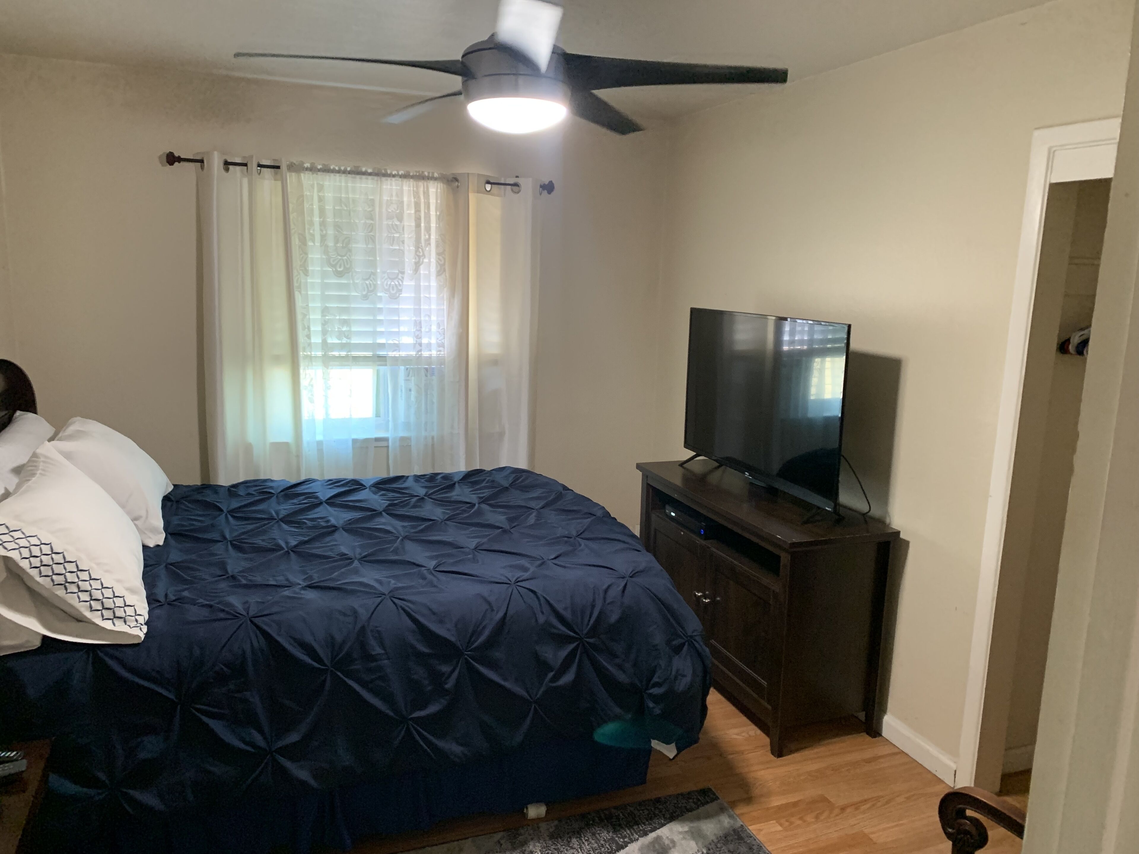 1 bedroom, iron/ironing board, free WiFi, bed sheets