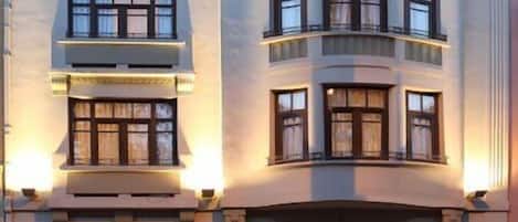 Fassade der Unterkunft