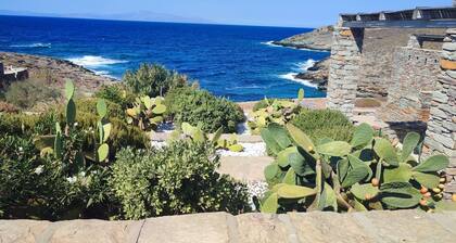 Stunning family waterfront villa with panoramic sea views and a private pool