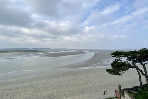 Appartement avec terrasse , surplombant la baie de Somme