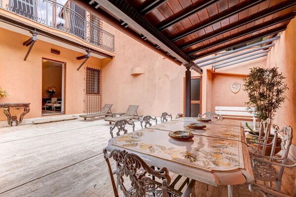 Udendørs spisemuligheder