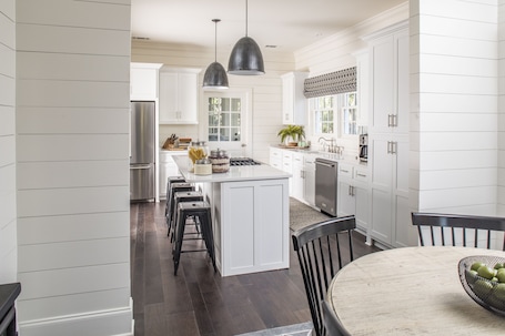 Casa de campo de lujo, 3 habitaciones | Cocina privada | Frigorífico pequeño y cafetera o tetera