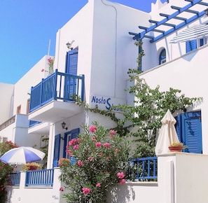 Front of property - Nostos Studios (Naxos)