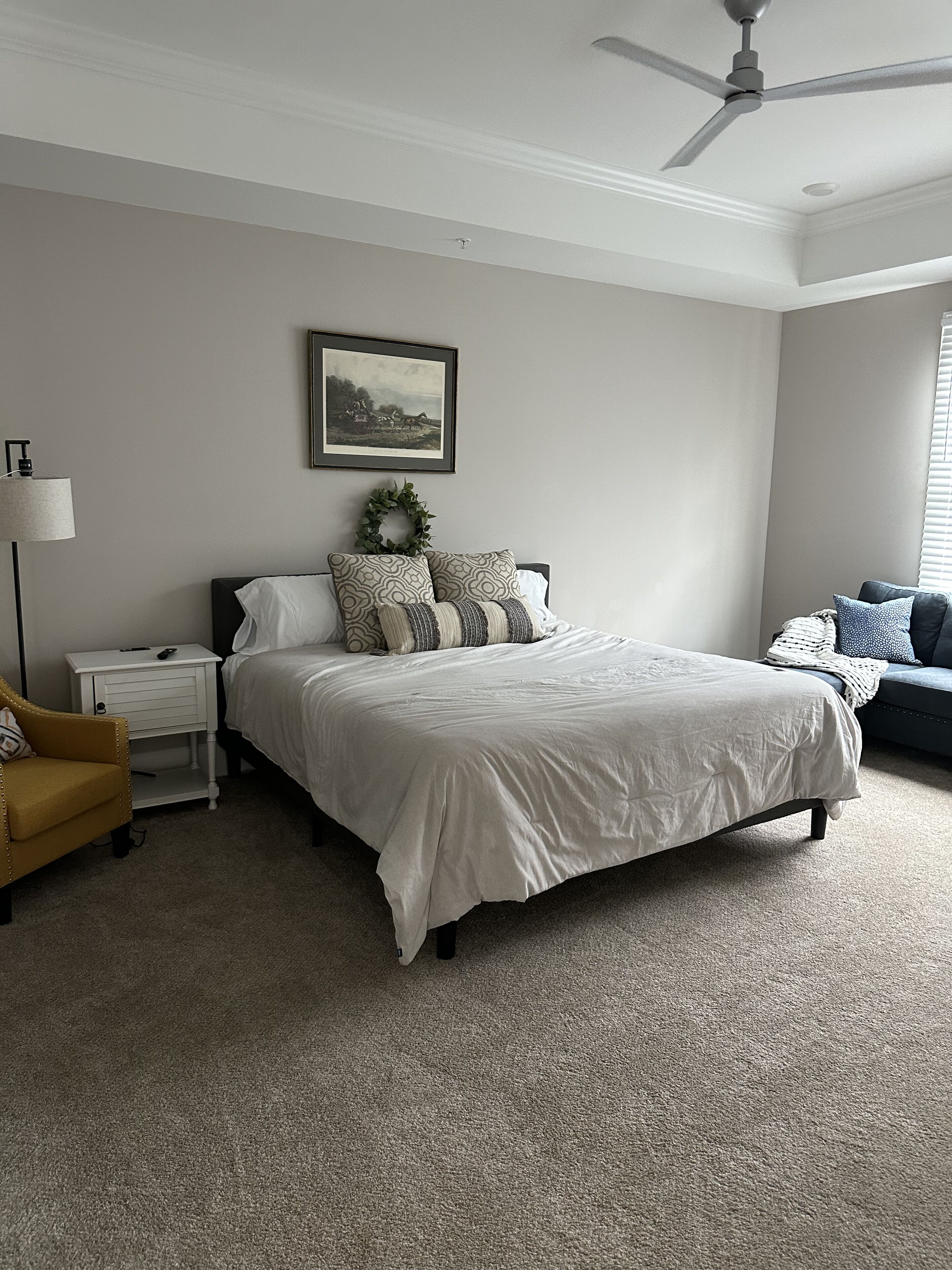 2 chambres, fer et planche à repasser, Wi-Fi, draps fournis