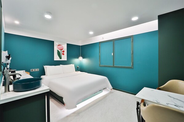 Habitación Deluxe doble | Sábanas de algodón egipcio y ropa de cama de alta calidad