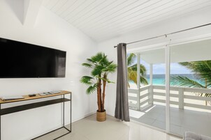 Estudio superior | Zona de estar | Una televisión de pantalla plana