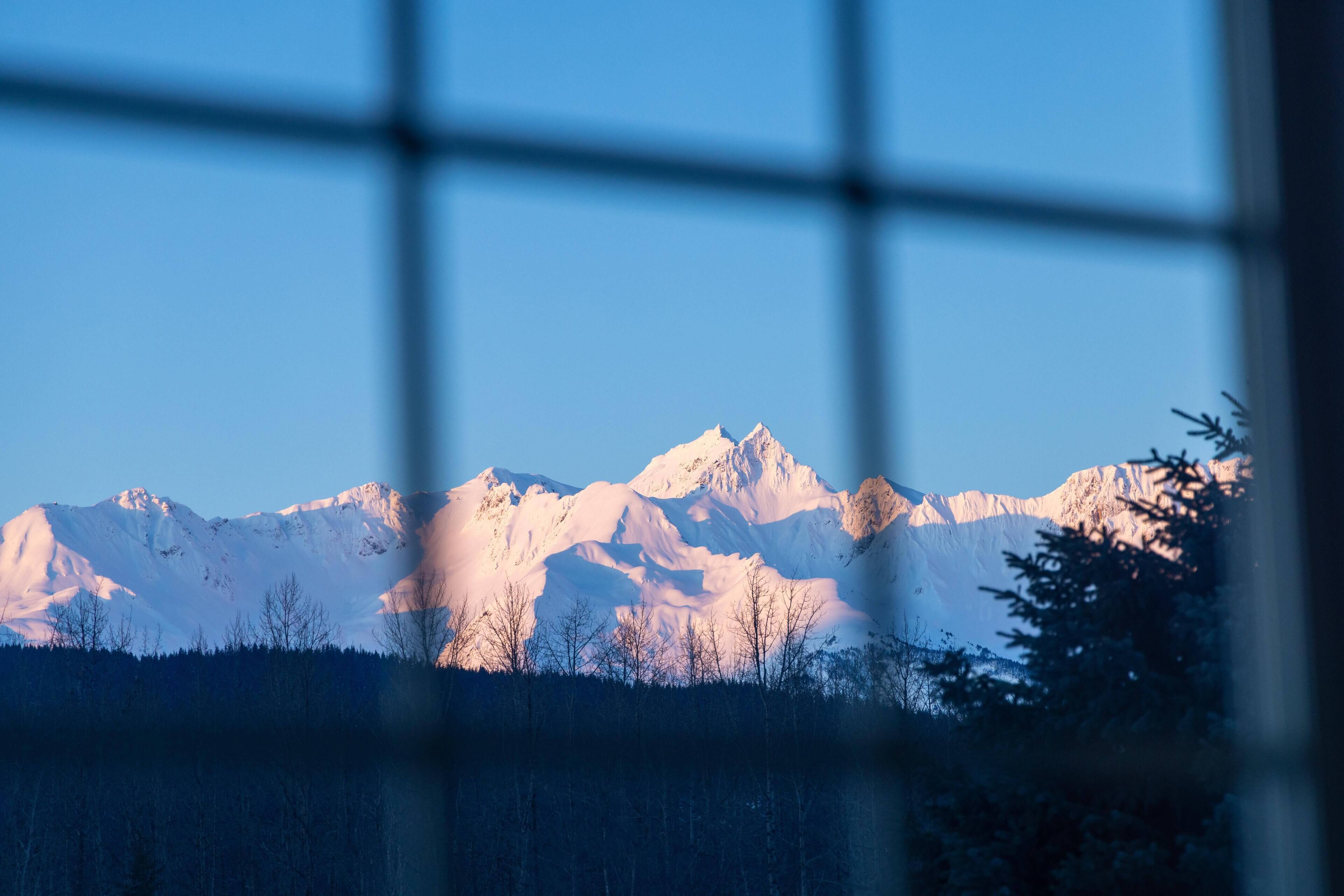 Blick von der Unterkunft