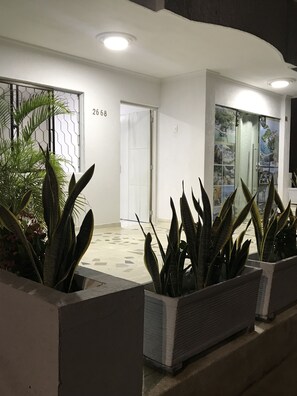 Fassade der Unterkunft