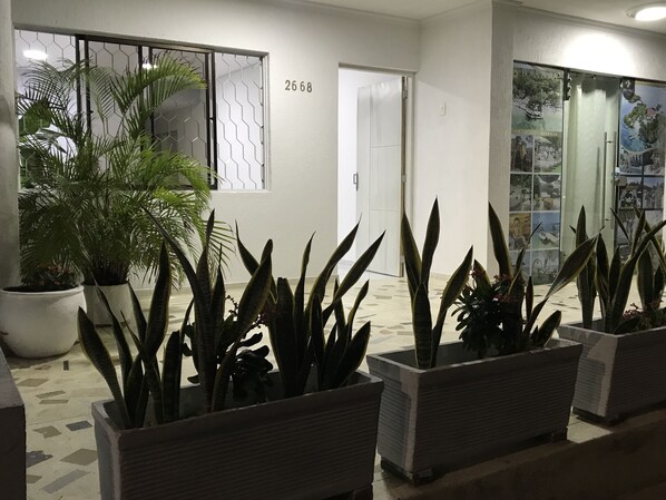 Fachada de la propiedad