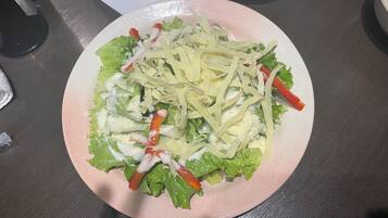 Daily English breakfast (USD 2 per person)