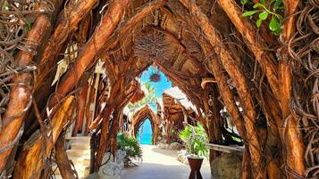 Fassade der Unterkunft