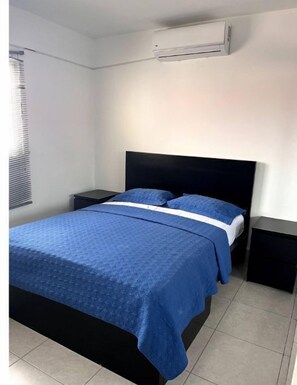 2 bedrooms, bed sheets