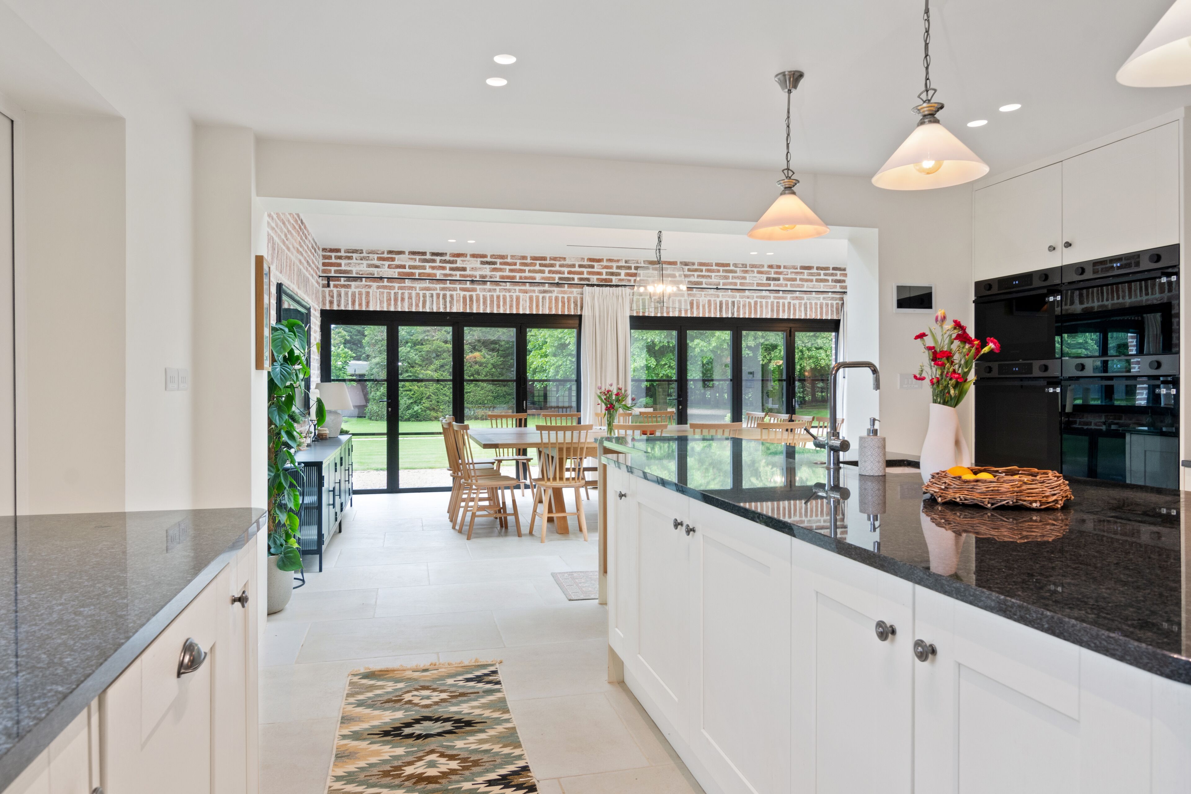 Family House, Multiple Beds | Private kitchen | Full-size fridge, microwave, oven, stovetop