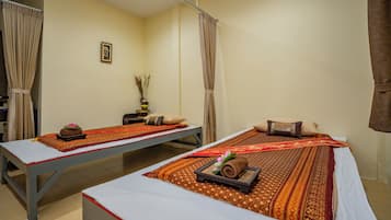 Hot stone massages, Thai massages