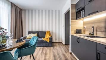 1 bedroom, soundproofing, free WiFi