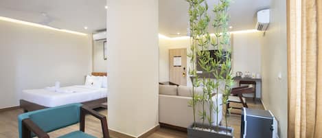 Phòng Suite Executive | Truy cập Internet không dây miễn phí, bộ trải giường