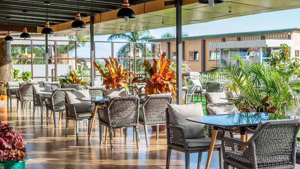 Terrace/patio - Afro Park Hotel and Health Club (Kampala)