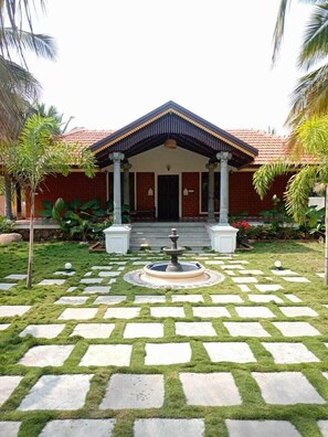 Façade de l’hébergement