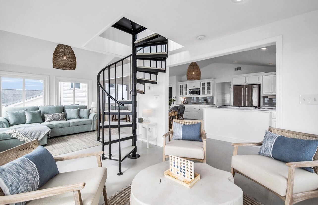 Modern oceanfront home on West Beach