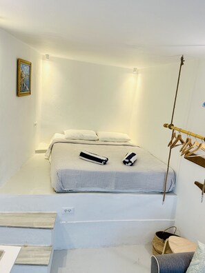 1 makuuhuone, tallelokero huoneessa, silitysrauta/-lauta, Wi-Fi