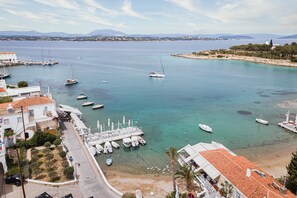 منظر من الجو على ارتفاع عالٍ