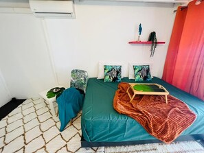 1 Schlafzimmer, kostenloses WLAN, Bettwäsche