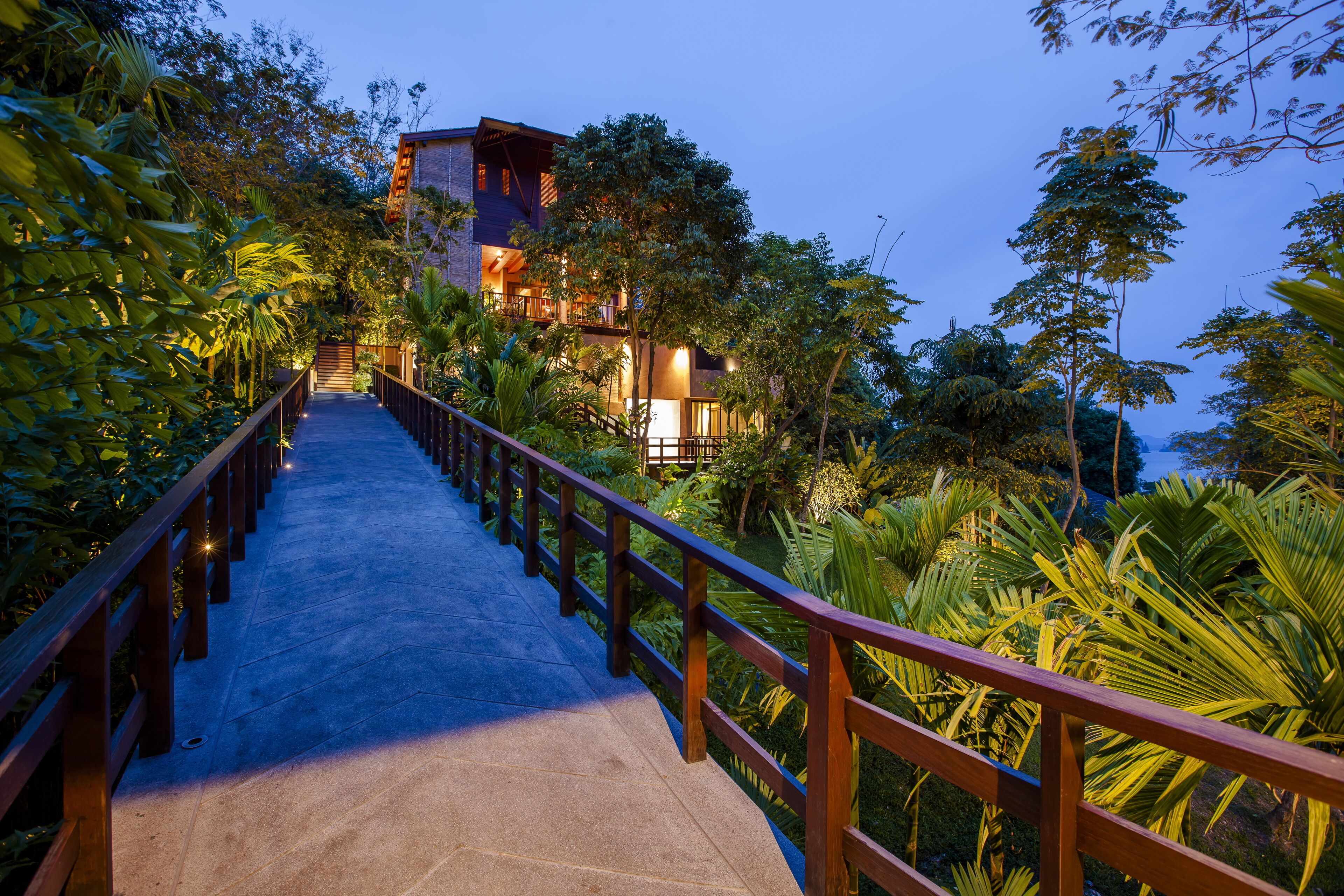 ทางเข้าที่พัก