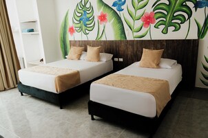 Wifi gratis y ropa de cama