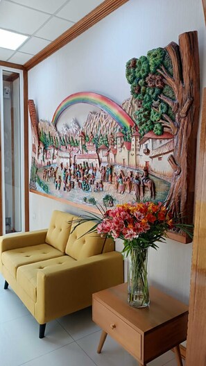 Interior entrance -  Hotel Aural (Cajamarca)