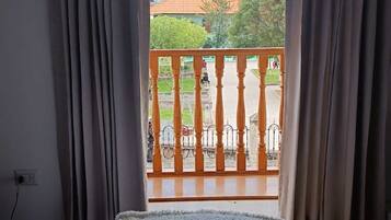 Standard Double Room | Premium bedding, down comforters, desk, travel crib