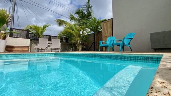 Alberca al aire libre 