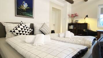 1 Schlafzimmer, Bügeleisen/Bügelbrett, kostenloses WLAN, Bettwäsche