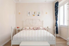 1 sovrum, strykjärn/strykbräda, resesäng och wi-fi