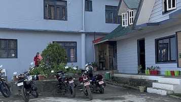 Fachada de la propiedad