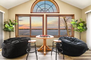 Interior - 4BR Lakefront · Pier · Game Room · Sleeps 16+ (North Webster)
