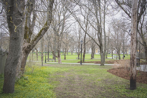 Overnatningsstedets område