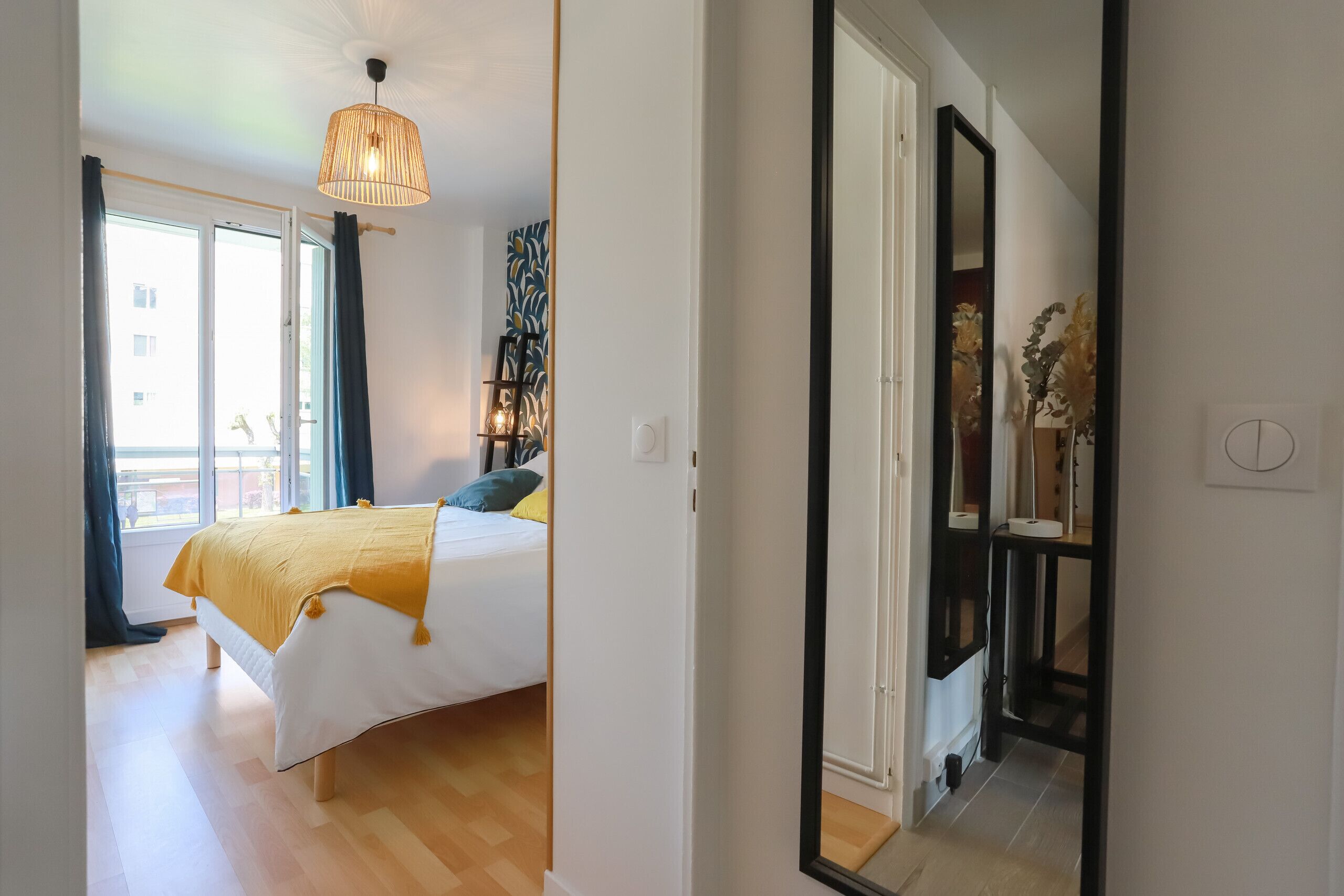 2 chambres, Wi-Fi gratuit, draps fournis