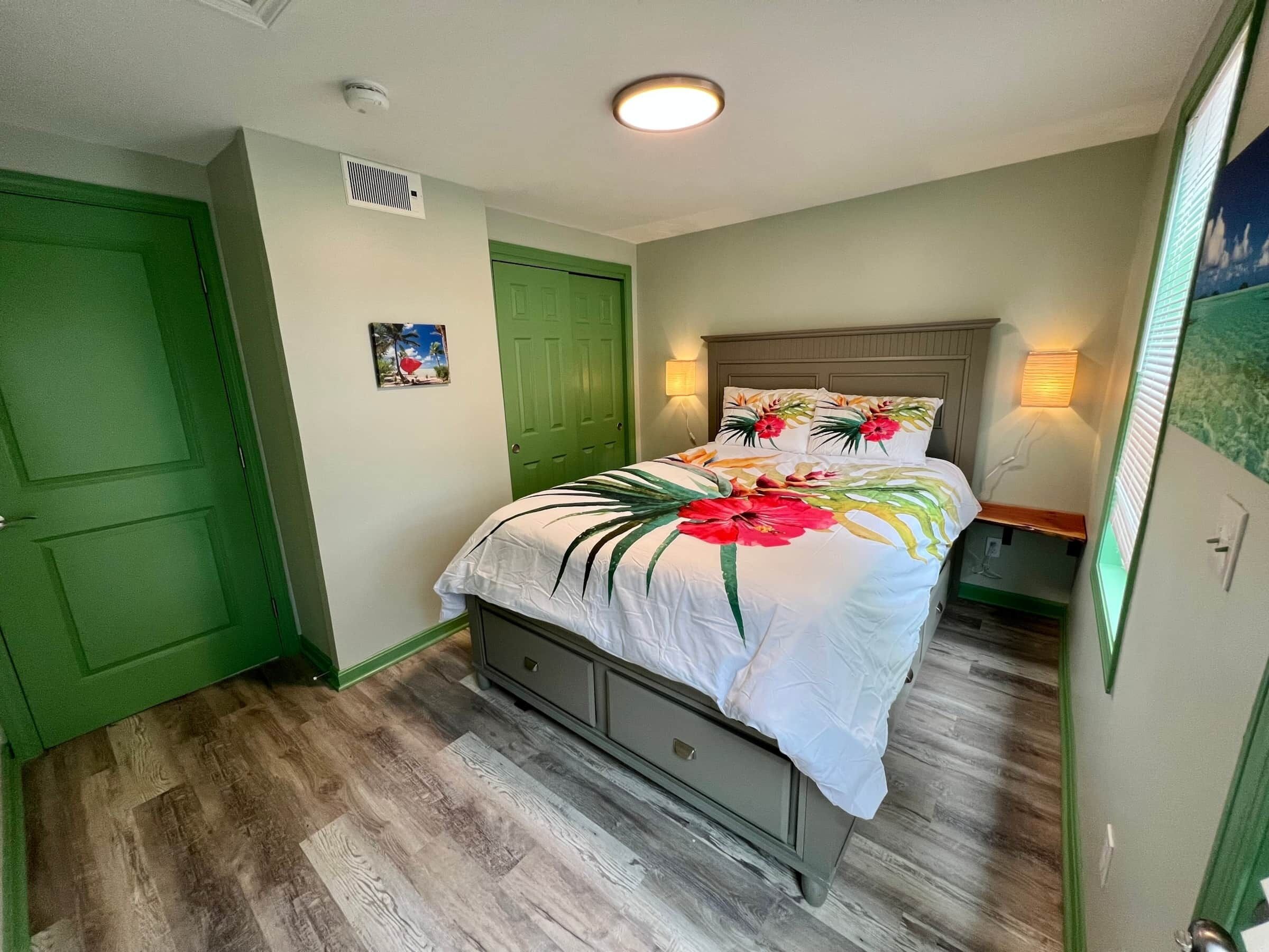 2 多间卧室、熨斗/熨衣板、WiFi、床单