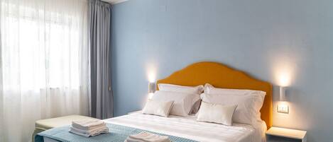 1 غرفة نوم وواي فاي وملاءات أسرّة