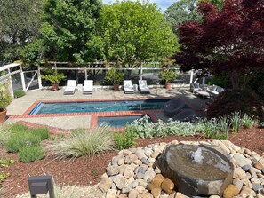 室外游泳池，恒温泳池