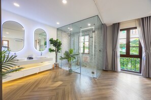 Deluxe Double Room, 1 King Bed, City View | Premium bedding, minibar, individually decorated, individually furnished - Lotus Home Cafe (Phu Quoc)