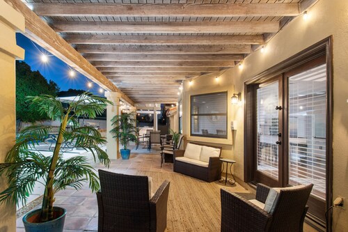 One-of-a-Kind Home w Mini Golf + Pool & Spa Tub