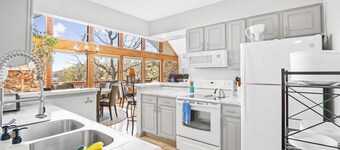 Woodmont Point - Wooded Private Lakefront Retreat with Deep Cove Dock and Great Swimming!