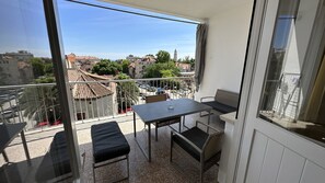 Apartamento conforto | Terraço/pátio