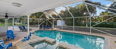 Außenpool, beheizter Pool