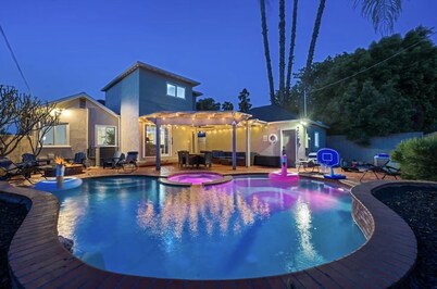 Desirable Wood Streets Pool Home w/ Arcade