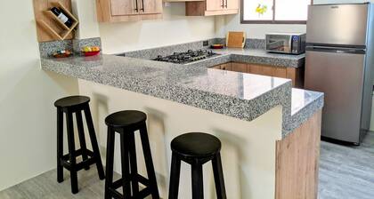 Newly-built 1-storey House, 3 Bdrms + 2 Bthrms, Hot Showers - Secure Bungalow