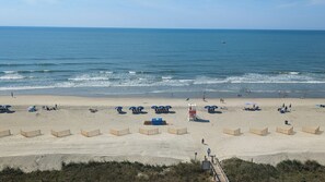 On the beach