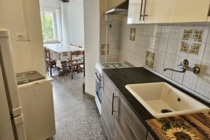 Refrigerador y horno 