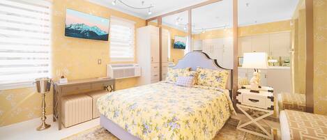 1 Schlafzimmer, Schreibtisch, WLAN, Bettwäsche